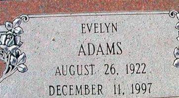 Evelyn Adams