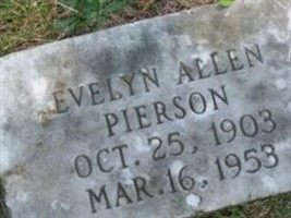 Evelyn Allen Pierson Evelyn Allen Pierson