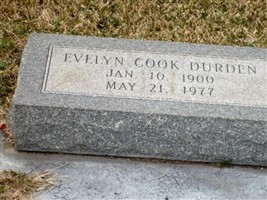 Evelyn Cook Durden Evelyn Cook Durden