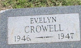 Evelyn Crowell