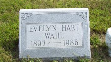 Evelyn Florence Slocum Hart Wahl