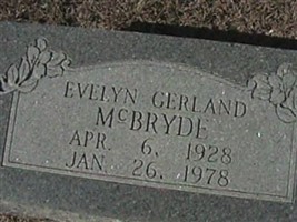 Evelyn Gerland McBryde Evelyn Gerland McBryde