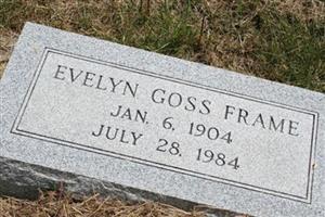 Evelyn Goss Frame