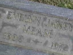Evelyn Janey Mease Evelyn Janey Mease