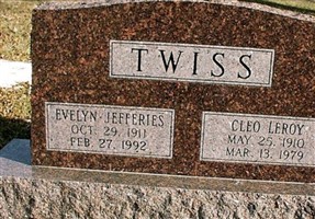 Evelyn Jefferies Twiss Evelyn Jefferies Twiss