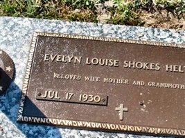 Evelyn Louise Shokes Helton Evelyn Louise Shokes Helton