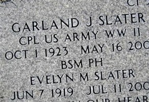 Evelyn M Slater