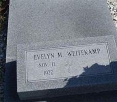 Evelyn M Weitekamp