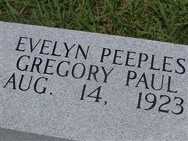 Evelyn Peeples Paul