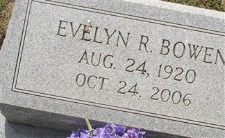 Evelyn Rowe Bowen Evelyn Rowe Bowen
