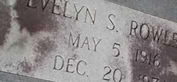 Evelyn S Rowlett