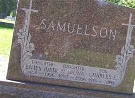 Evelyn Samuelson Mayer Evelyn Samuelson Mayer