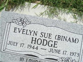 Evelyn Sue Binham Hodge