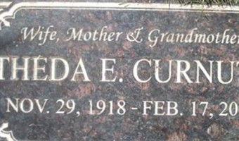 Evelyn Theda "Theda" Tucker Curnutt