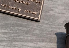 Evelyn Thomas Willis BENEFIELD Evelyn Thomas Willis BENEFIELD