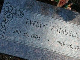 Evelyn V Hauser