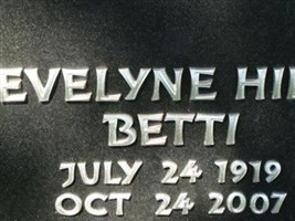 Evelyne Hill Betti Evelyne Hill Betti