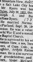 Everett Bernard "Bud" Byers
