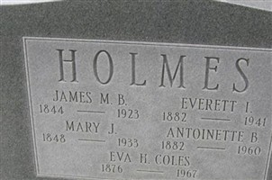 Everett I Holmes Everett I Holmes