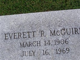 Everett R McGuire Everett R McGuire
