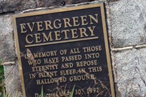 Evergreen Cemetery Evergreen Cemetery