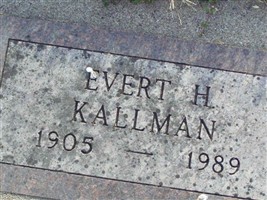 Evert H Kallman Evert H Kallman