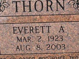 Evertt A Thorn Evertt A Thorn