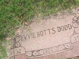 Evvie Mae Botts Dodd Evvie Mae Botts Dodd