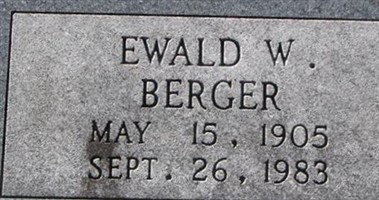 Ewald W Berger Ewald W Berger