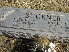 Ezekiel H Buckner