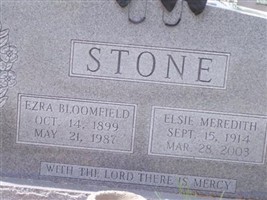 Ezra Bloomfield Stone