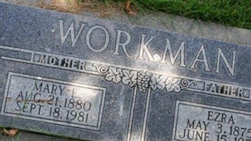 Ezra Jacob Workman Ezra Jacob Workman