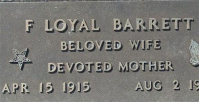 F Loyal Barrett