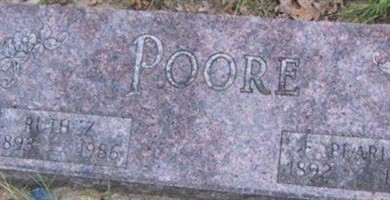 F Pearley Poore F Pearley Poore