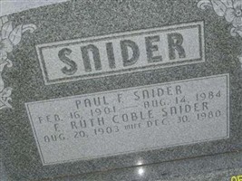 F. Ruth Coble Snider