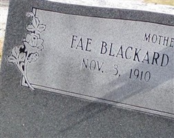 Fae Blackard Nichols