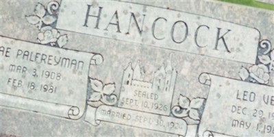 Fae Palfreyman Hancock Fae Palfreyman Hancock