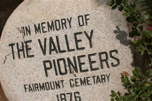 Fairmount Cemetery Fairmount Cemetery