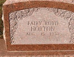 Fairy Boyd Horton