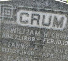 Fannie A Crum