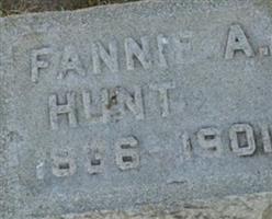 Fannie A Hunt