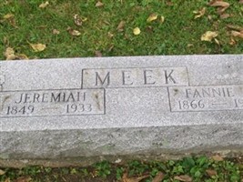 Fannie A Meek