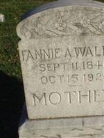 Fannie A Walker