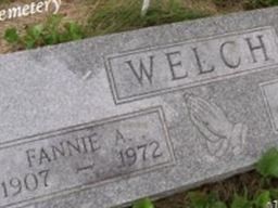 Fannie A Welch Fannie A Welch