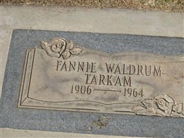 Fannie Alice Waldrum Tarkam