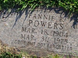 Fannie B Powers Fannie B Powers