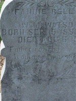 Fannie Bell Watson Fannie Bell Watson
