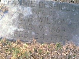 Fannie Blair Deshields Wilson Fannie Blair Deshields Wilson