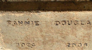 Fannie Brewster Douglas Fannie Brewster Douglas