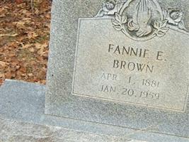 Fannie E. Brown